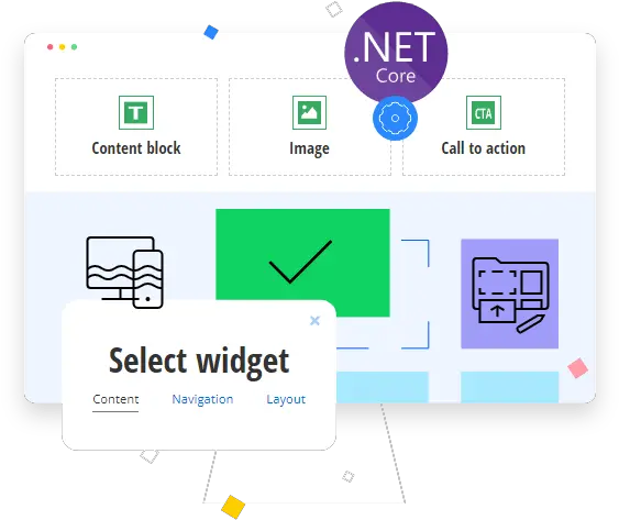  Website Cms Platform Progress Sitefinity Vertical Png Content Icon Png