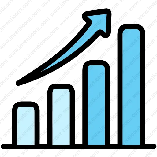  Download Growth Chart Vector Icon Statistical Graphics Png Chart Icon Svg