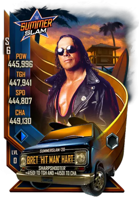  Bret Hart Wwe Supercard Season 1 Debut Wwe Supercard Angel Garza In 2k Battlegrounds Png Wwe 2k17 Logo Token