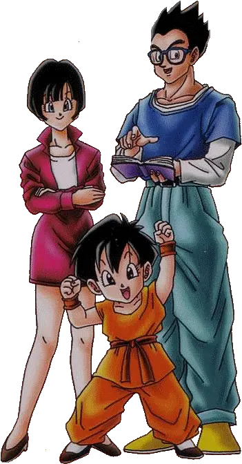  Dragon Ball Super And Gt Character Pan Daughter Gohan Videl E Pan Png Gohan Png