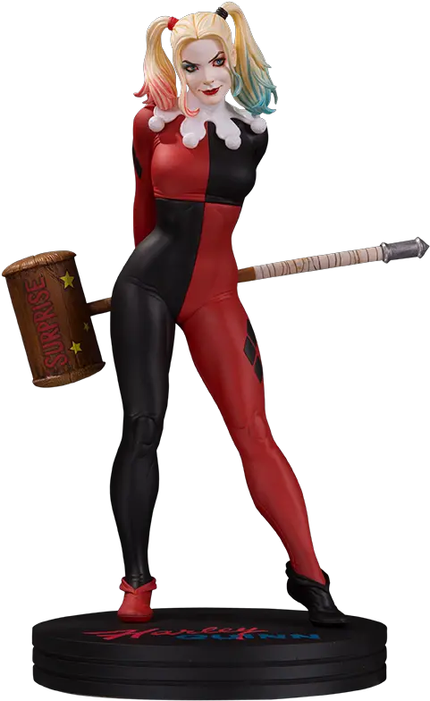  Harley Quinn Statue Dc Cover Girls Harley Quinn By Frank Cho Statue Png Harley Quinn Transparent