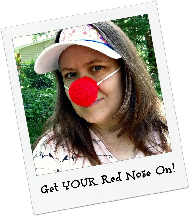  Itu0027s Time To Get Your Red Nose Frogging Along Girl Png Clown Nose Png