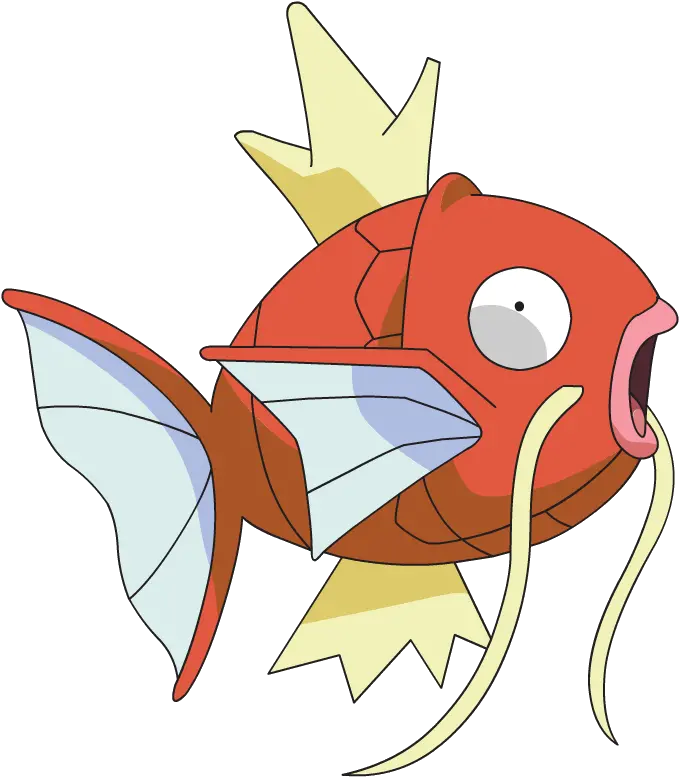  Magikarp Ran Away Transparent Png Image Magikarp Png Magikarp Transparent