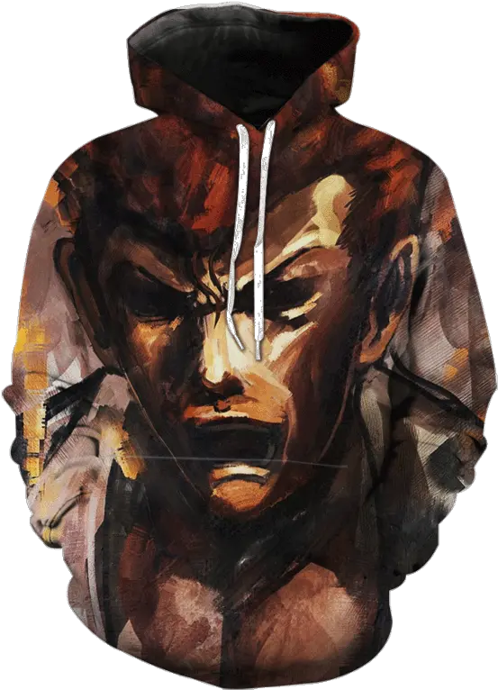  Kazuma Kuwabara Hoodie Anime Clothing Shop Yu Yu Hakusho Fortnite Skull Trooper Hoodie Png Yu Yu Hakusho Png