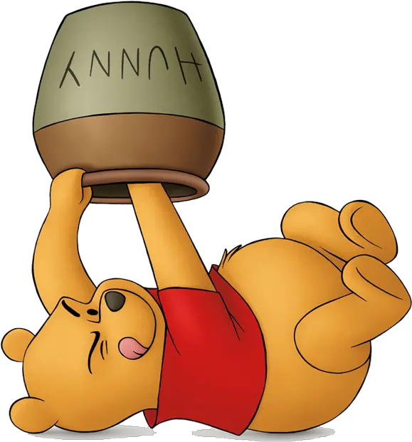  Download Winnie The Pooh Honey Pot Winnie The Pooh With Hunny Pot Png Honey Pot Png