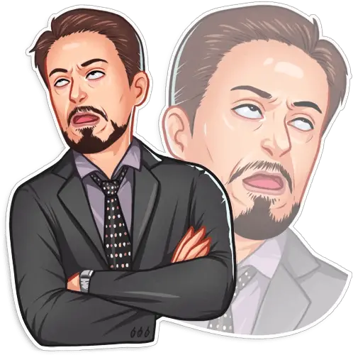  Tonystarksmh Discord Emoji Roll Eyes Emoji Discord Png Tony Stark Png