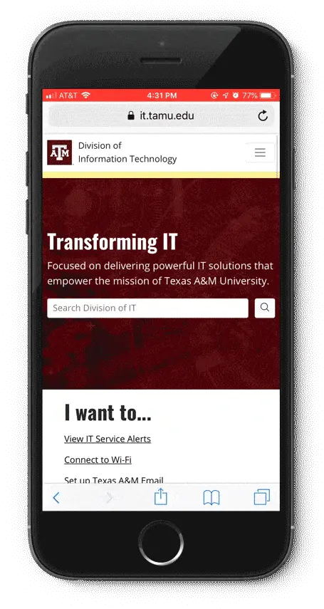  One It Case Study Rethinking A Website Strategy Language Png Animated Hamburger Icon