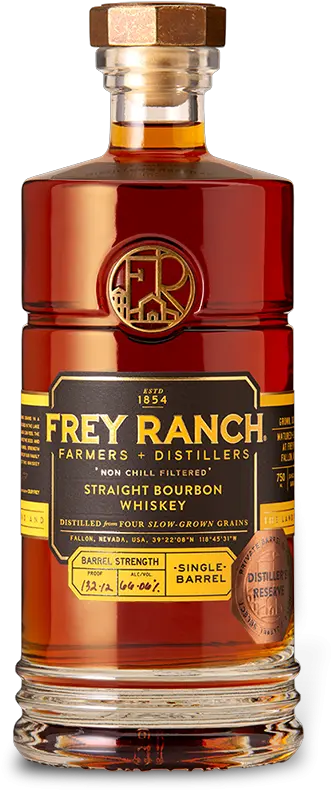  Single Barrel Whiskey Frey Ranch Farmers Png Bottle Icon