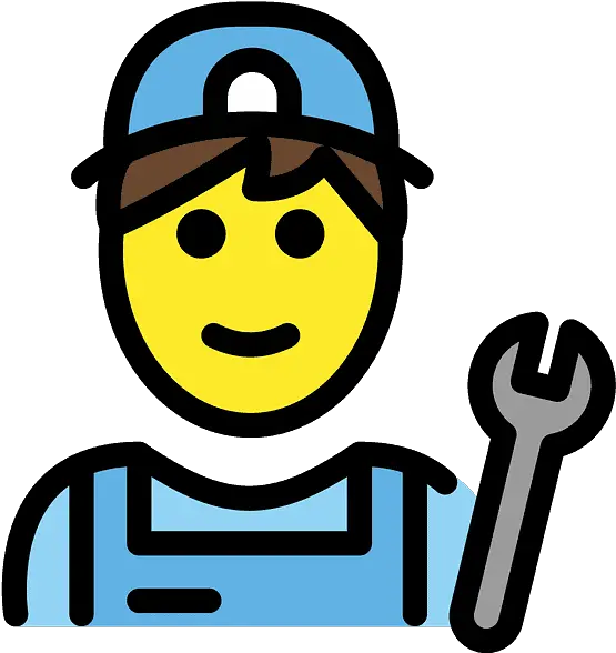  Mechanic Emoji Clipart Mechaniker Clipart Png Emojis Png Download