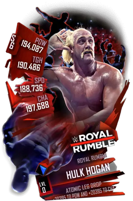  Hulk Hogan Hollywood Wwe Supercard Royal Rumble Png Hulk Hogan Transparent