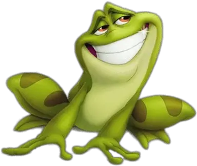  Naveen Frog Appearance Transparent Png Frog From The Princess And The Frog Frog Png