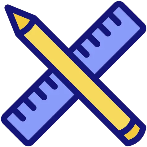  Pencil And Ruler Icon Ruler Icon Png Ruler Icon