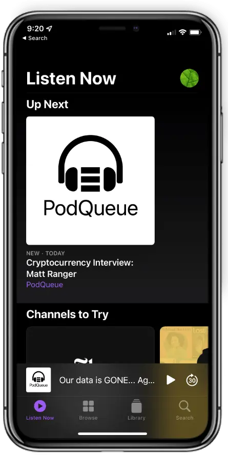  Podqueue Listen Later For Audio Technology Applications Png Find My Ipad Icon Missing