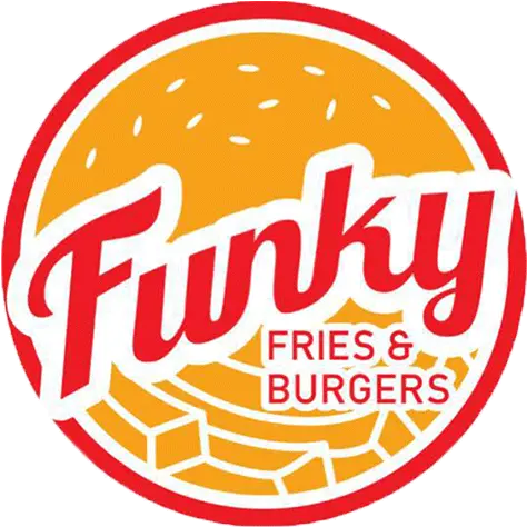  Merchant Funky Fries And Burgers Logo Png Burger Logos