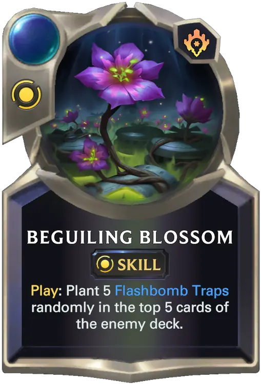  Ability Beguiling Blossom Legends Of Runeterra Lor Cards Rite Of Dominance Png Arcade Icon Lol