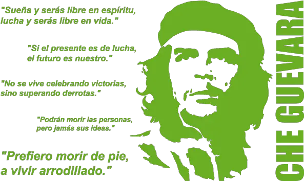  Frases De Che Guevara Stencil Che Guevara Png Che Guevara Png