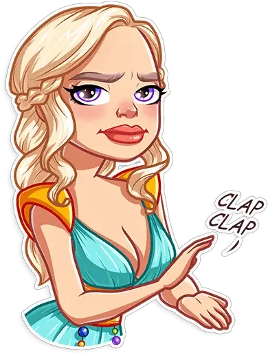  Daenerys Targaryen Telegram Sticker Daenerys Targaryen Telegram Stickers Png Daenerys Png