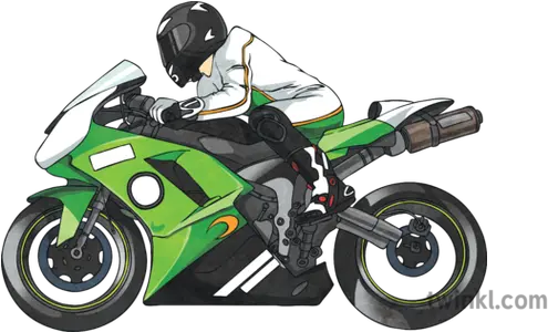  Motorbike Racer Man Riding Bike Speed Man On Motorbike Illustration Png Speed Racer Png