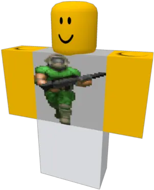  Doomguy Brick Hill Old Roblox T Shirt Png Doom Guy Png