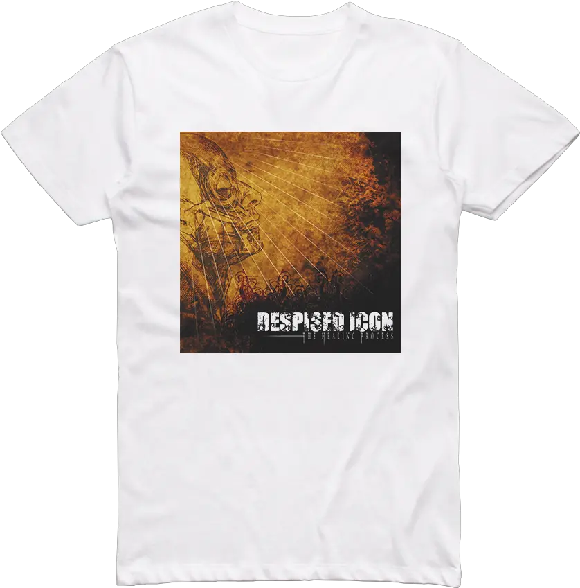  Despised Icon The Healing Process Album Cover T Shirt White Short Sleeve Png Healing Icon