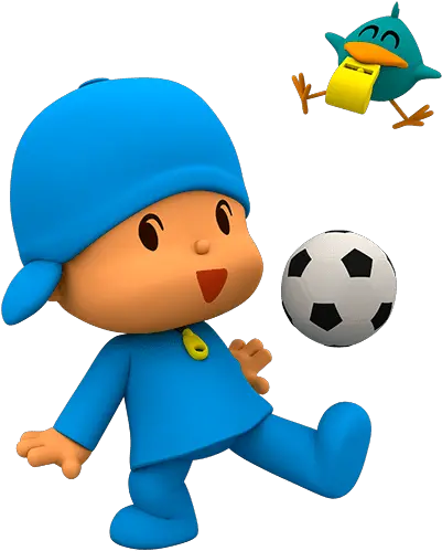  Pocoyo Playing Football Transparent Png Fondo De Pantalla De Pocoyo Pocoyo Transparent