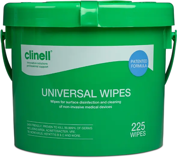  Clinell Universal Wipes Bucket 225 Messenger Bag Png Bucket Png