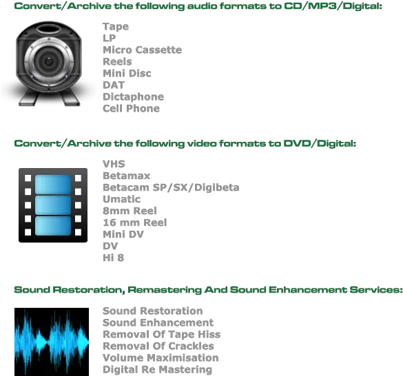  Digital Conversion U0026 Archiving Services Screenshot Png Video Tape Png