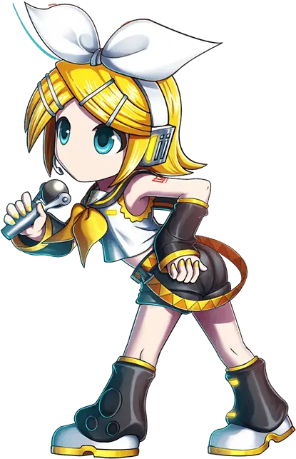  Vocals Kagamine Ringallery Hatsune Miku Clipart Full Rin Kagamine Transparent Png Vocaloid Icon