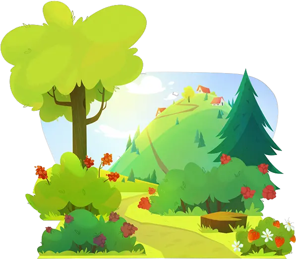  Download Cartoon Forest Png Forest Clip Art Cartoon Forest Png