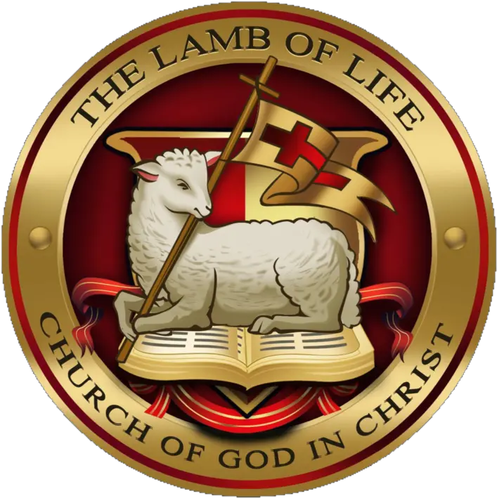  Lamb Of Life Church God In Christ Emblem Png Lamb Of God Logo