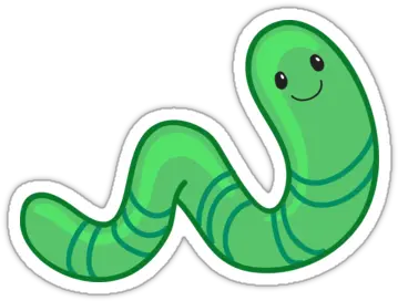  Transparent L Shape Fishing Worm Worm Clip Art Png Worm Png