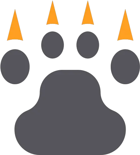  Bear Paw Free Animals Icons Pet Store Png Wolf Paw Icon