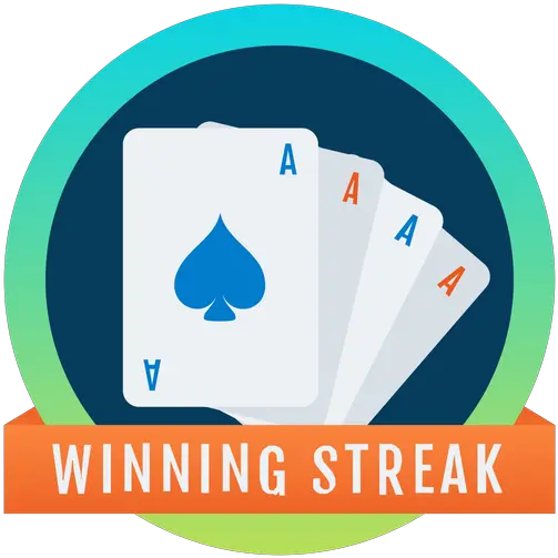  Winning Streak Badge Icon Of Rounded Graphic Design Png Streak Png