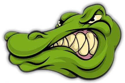  Download Gator Crocodile Head Cartoon Png Gator Png