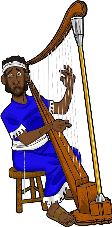  Harp Clipart Free Download David Playing The Harp Png Harp Png