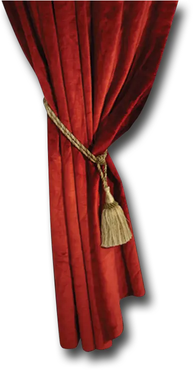  Download Hd Red Curtain Png Source Curtain Single Png Red Curtains Curtain Png