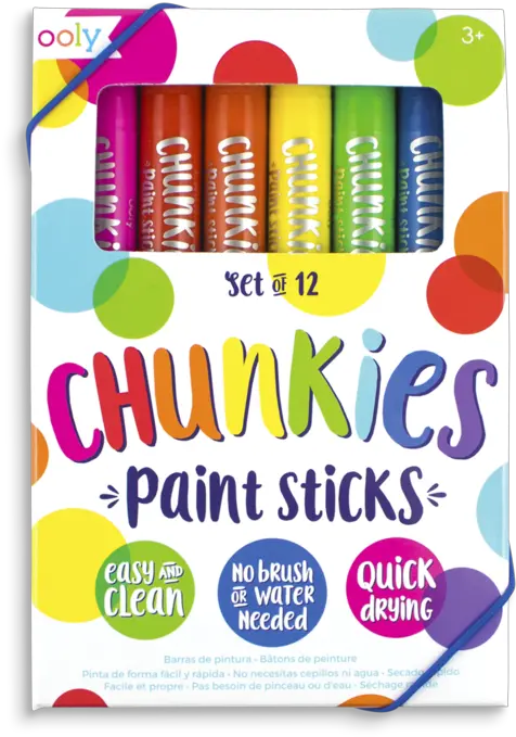  Ooly Art Supplies Chunkies Paint Sticks Png Art Supplies Png