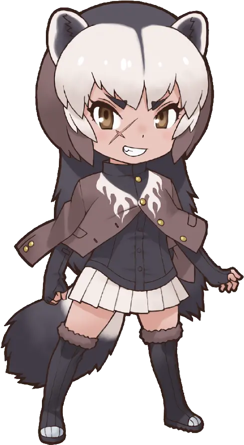  Wolverine Japari Library The Kemono Friends Wiki Wolverine Japari Png Wolverine Png