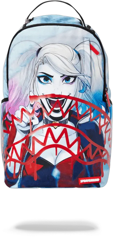  Sprayground Harley Quinn Shark Backpack Sprayground Joker And Harley Quinn Png Suicide Squad Folder Icon