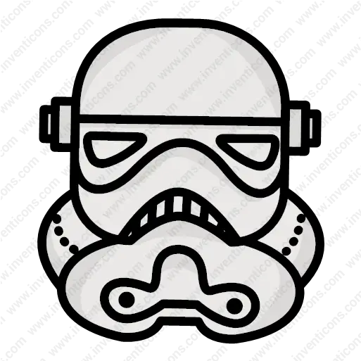  Download Stormtrooper Vector Icon Inventicons Dot Png Stormtrooper Icon