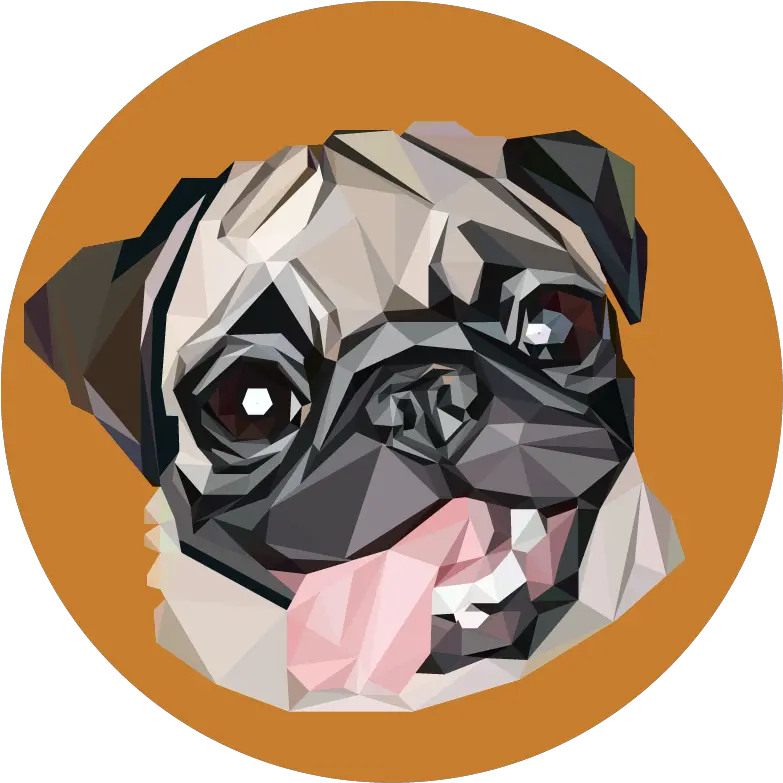  Pug Vector Png Image Pug Png Vector Pug Transparent Background