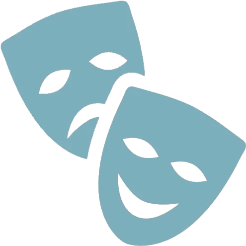  Acting Improv Prep Theatre Masks Png Theater Masks Png