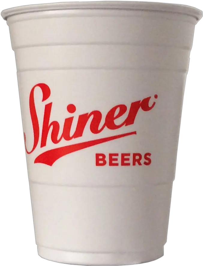  Image Plastic Cup Beer Logo Shiner Transparent Cartoon Cup Png Solo Cup Png