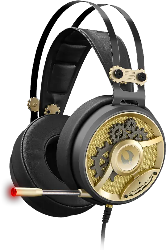  M660g Chronometer Uhdr Gaming Headset Gold Gold Gaming Headset Png Gaming Headset Png