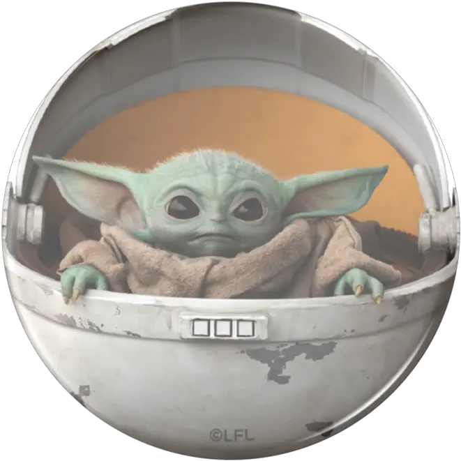  Baby Yoda Pod Popgrip Popsocket Baby Yoda Pop Socket Png Yoda Png