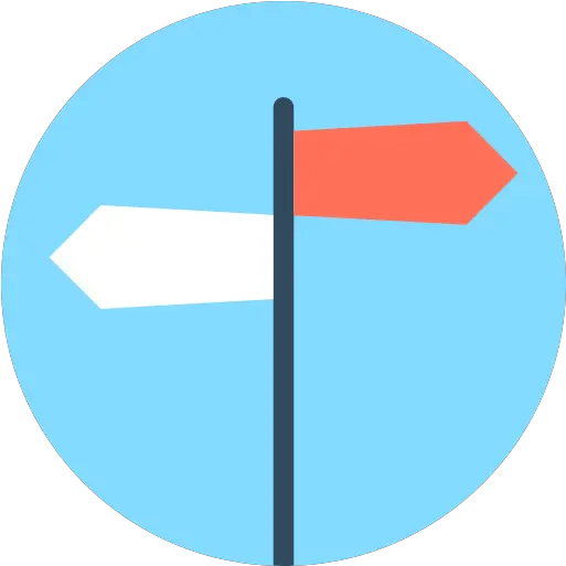  Panel Road Sign Png Icon