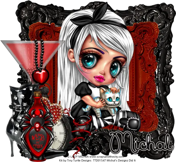  Michalmadcf3 Gothic Full Size Png Download Seekpng Illustration Gothic Png