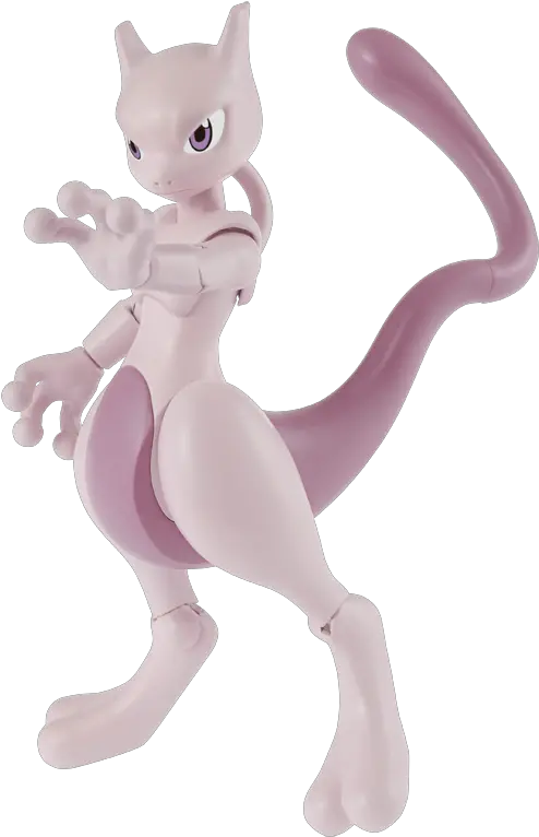  Sprukits Character Mewtwo U2013 Level 1 Bandai Mewtwo Model Kit Png Mewtwo Png