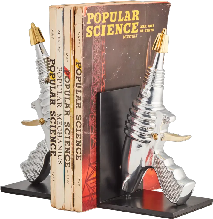  Ray Gun Book Ends Museum Outlets Bookend Png Ray Gun Png