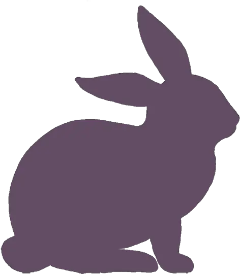  Dried Treats Rabbit Ears With Hair Silhouette Rabbit Png Rabbit Ears Png